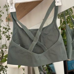SET Active - Sculptflex Box X Bra - Pine Green